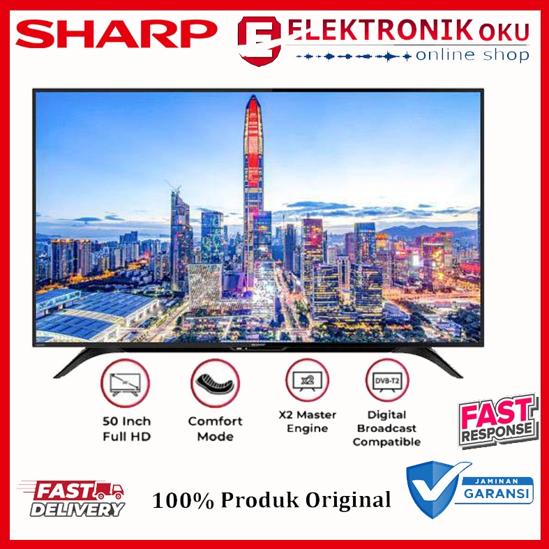 LED TV SHARP 2T-C50AD1i 50 INCH 50AD1 DIGITAL TV