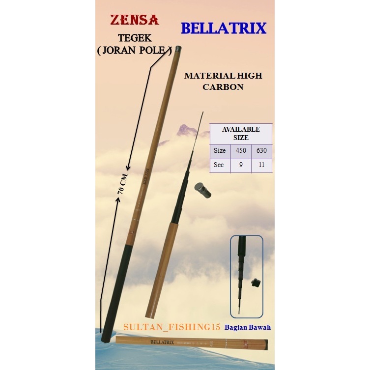 JORAN TEGEK CARBON ZENZA BELLATRIX 630cm