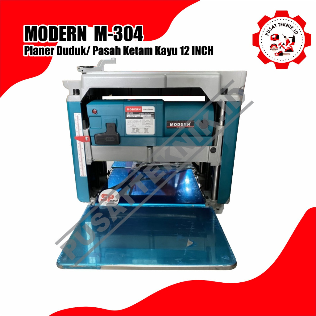 PLANNER DUDUK 12INCH MODERN M304 MESIN SERUT KETAM PRESS KAYU BENCH PLANNER