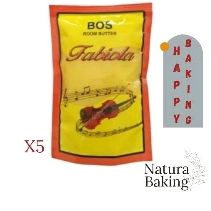 

Fabiola Room Butter 150gr x 5 pcs