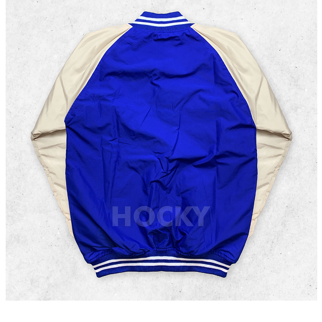 NEW HOCKY Jaket Basket UCLA BRUINS Varsity Bomber Pria Wanita Warna Kombinasi Keren Terbaru