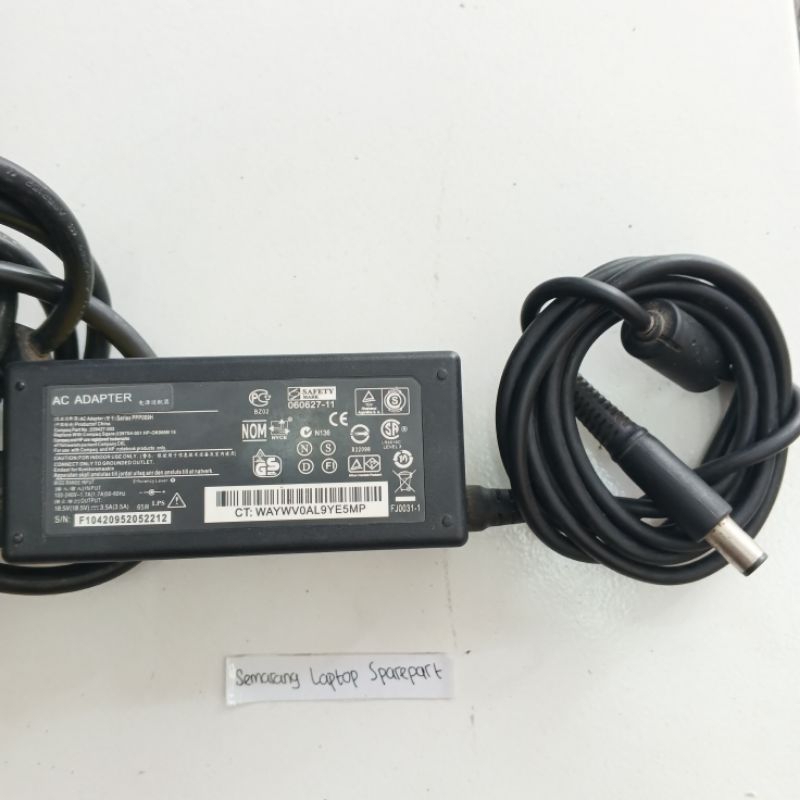 CHARGER HP CQ42 Adaptor Laptop Second
