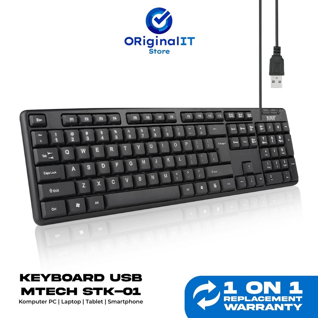 Keyboard USB Keyboard PC Komputer Laptop HP Keyboard