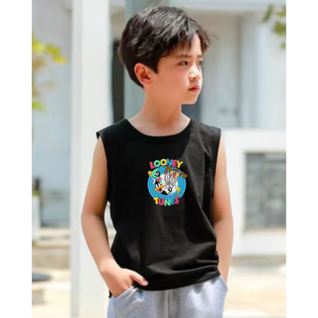 KAOS SINGLET ANAK LAKI-LAKI TERBARU-SINGLET ANAK-SINGLET ANAK MOTIF MOBIL-SINGLET ANAK TRENDY