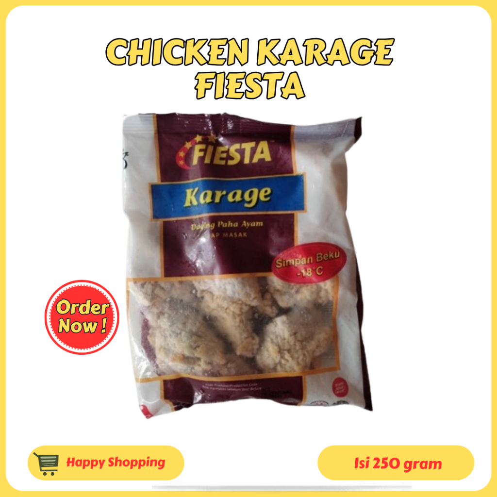 

Chicken karage fiesta 250gr