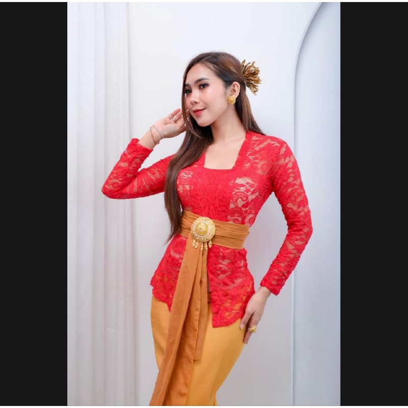 Kebaya Kutu Baru Modern Lengan Panjang
