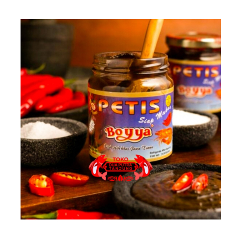 

Petis / Rujak / Bawang / Kecap Manis Boyya / Bogajaya - Petis Udang