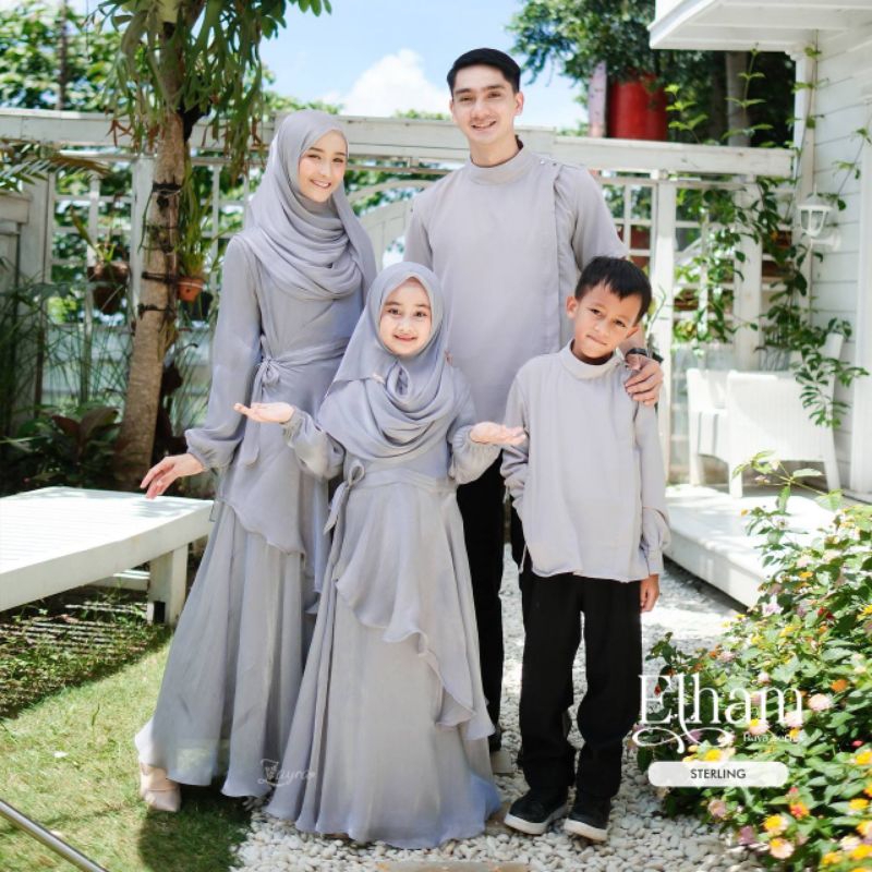 Sarimbit Keluarga. Sarimbit Lebaran. Sarimbit Elham - Zayra Hijab