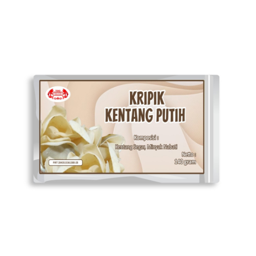 

Keripik / Kripik Kentang Putih Asli Gurih Tanjung Sidoarjo