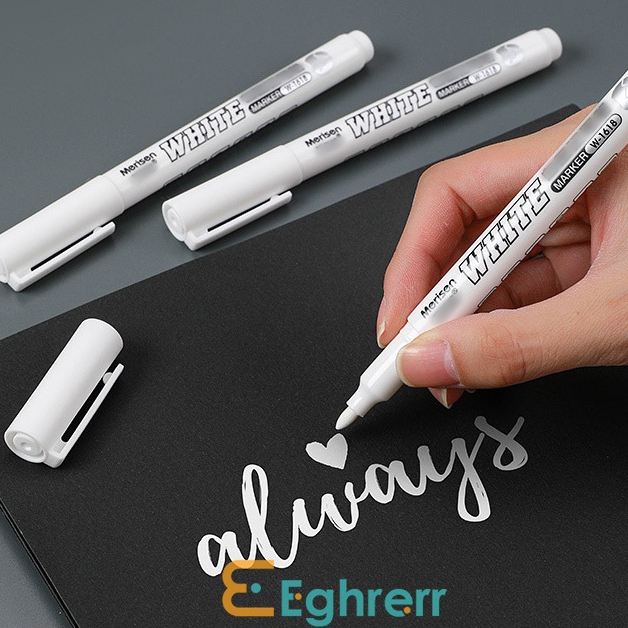 

✨EG-Spidol Berkepala Tunggal Putih Spidol Tahan Air yang Tidak Dapat Dihapus Pena Grafiti Lukisan-Eghrerr