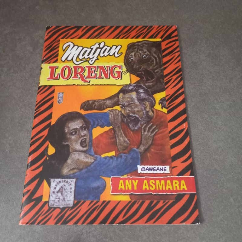 Buku Cerita Matjan Loreng - Any Asmara
