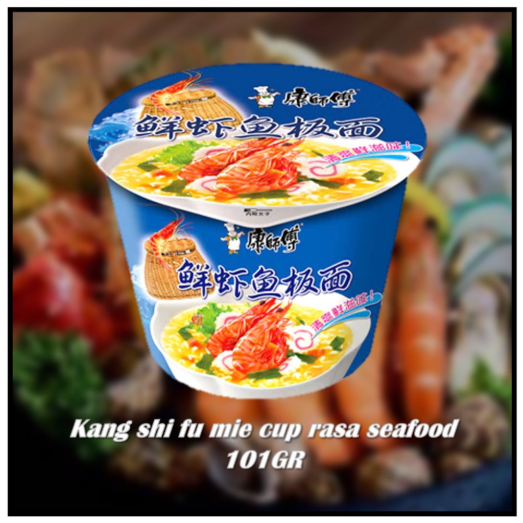 

Kang shi fu mie cup rasa seafood 101GR