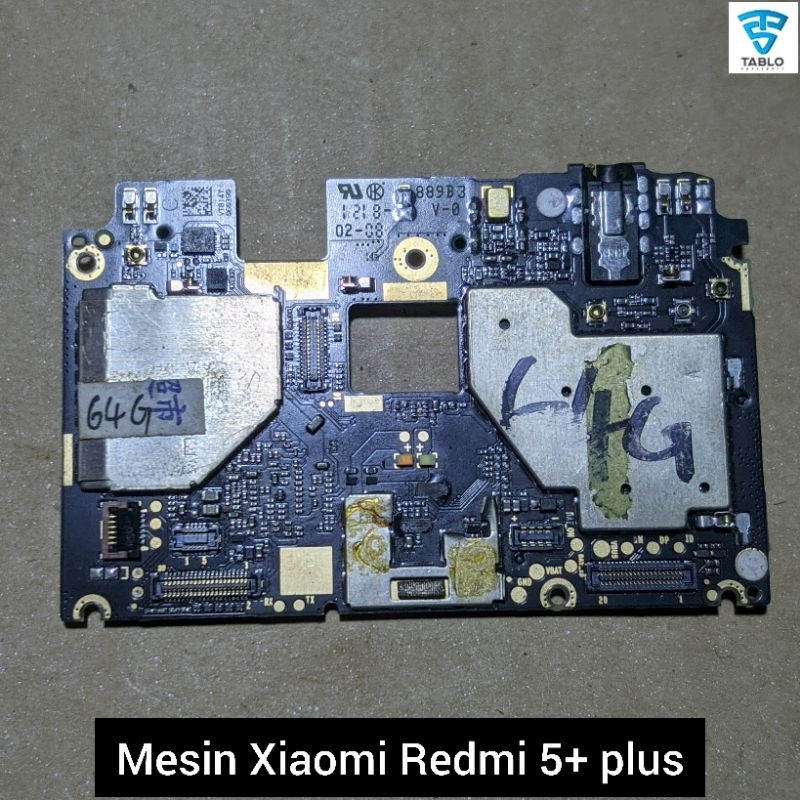 Mesin Xiaomi Redmi 5+ plus bootlop kaleng mmc masih utuh