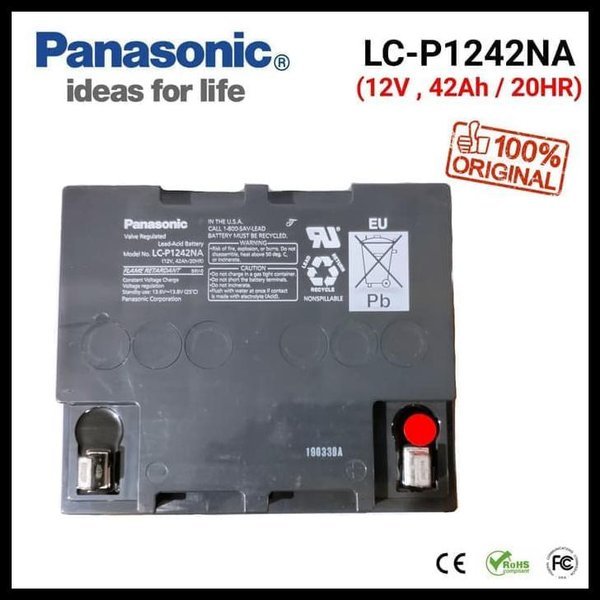 Baterai Panasonic 12V 42AH LC-P1242NA