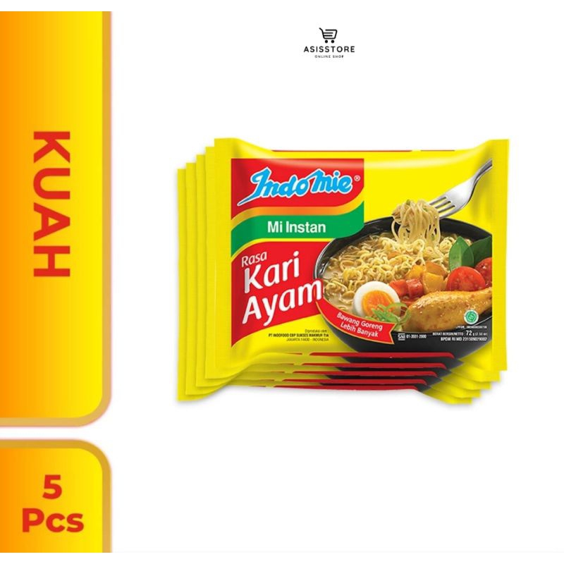 

Indomie Kari Ayam - 5 pcs