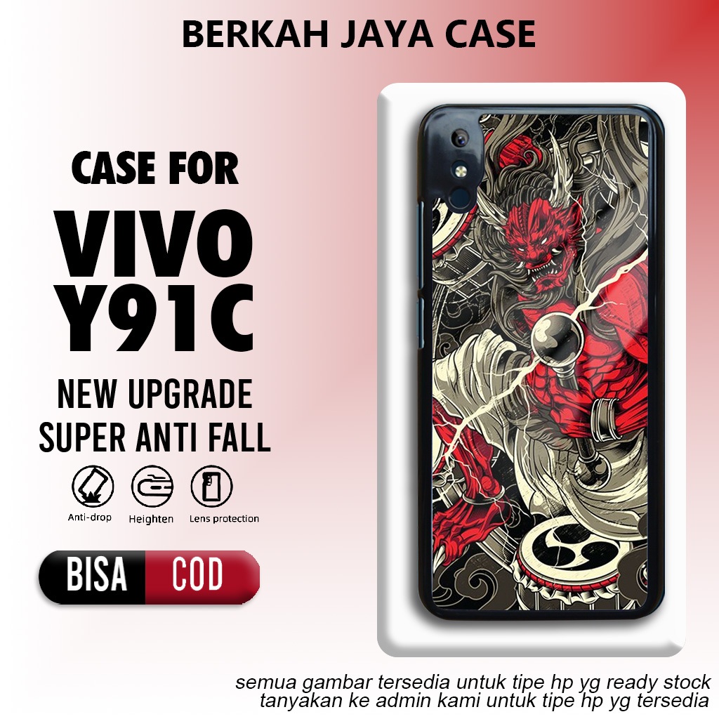 case vivo y91c casing vivo y91c kesing motif japan art case keren karakter bahan hardcase softcase g