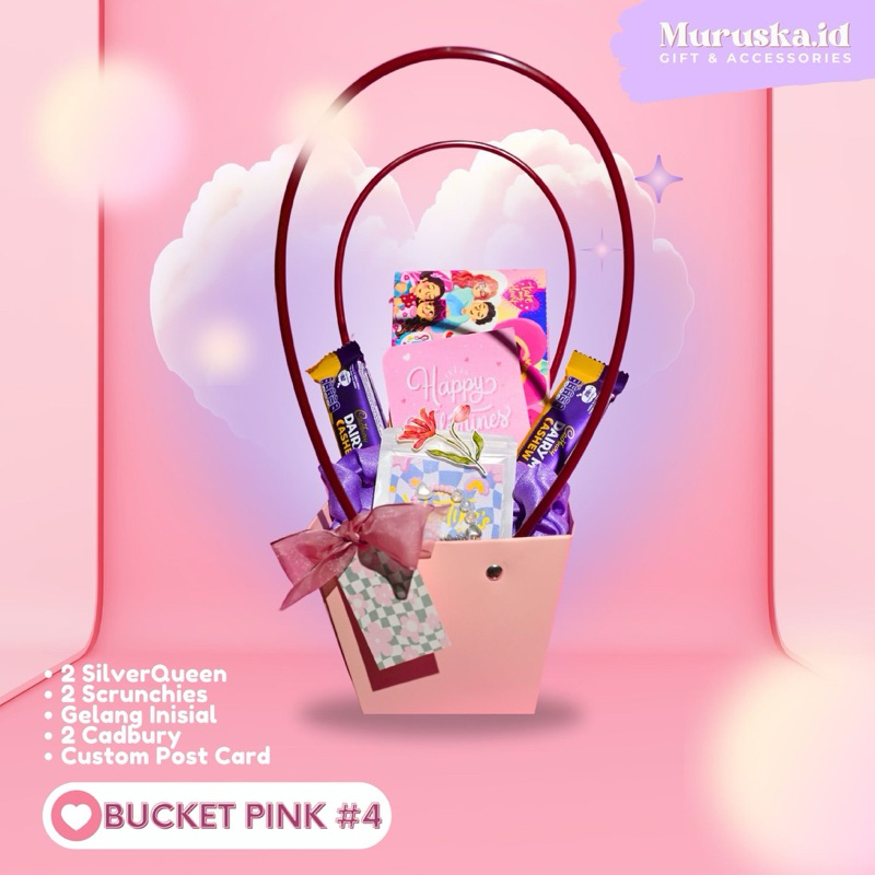 

hampers valentine pink aesthetic