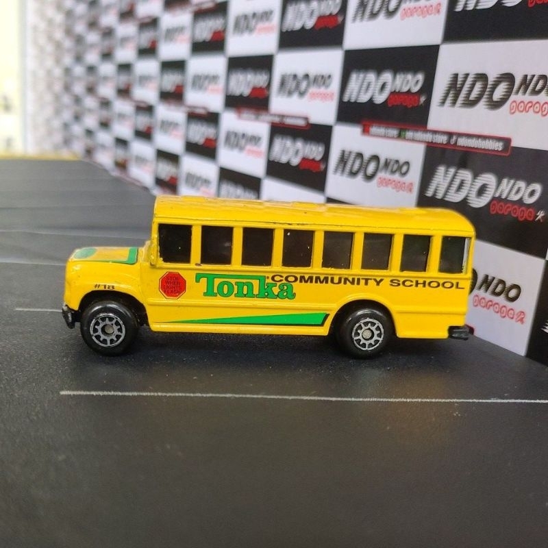 Maisto Tonka School Bus Yellow 2nd Loose