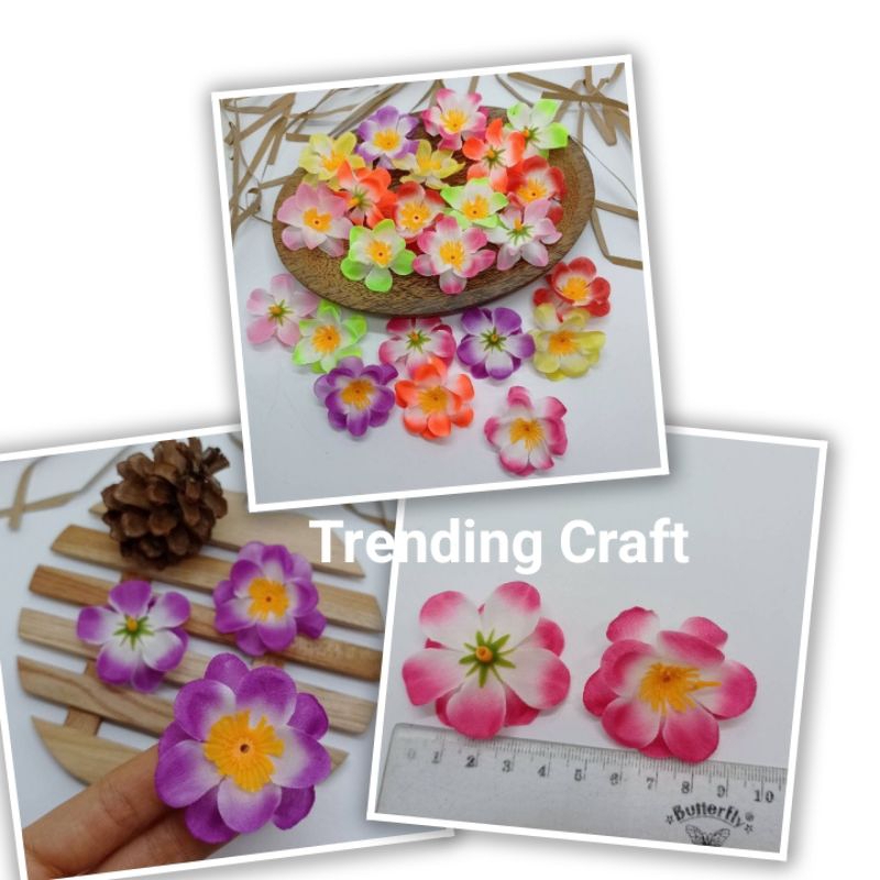 Kuntum Bunga Sakura - Bunga Sakura Mini Bijian - Bunga Artificial - Bunga Hias Plastik - Bunga Sakur