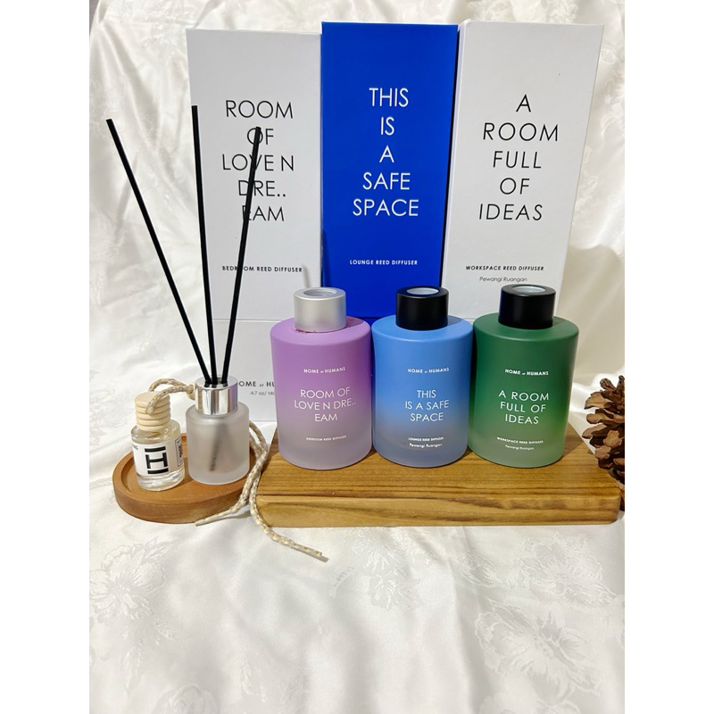 Decant Share Home Of Humans Reed Diffuser Botol Gantung HMNS