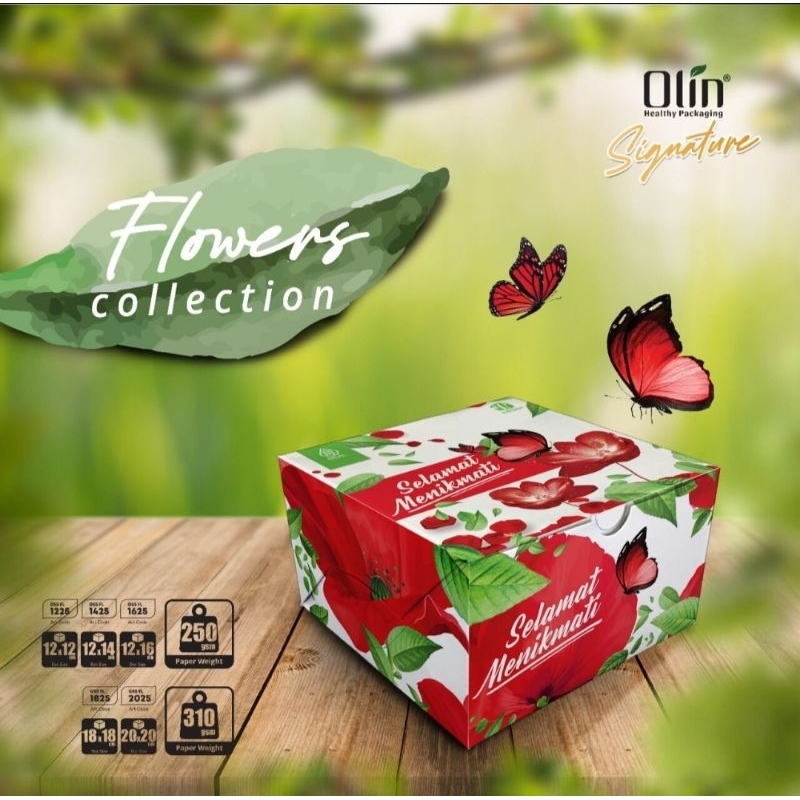 

isi 50 dus sanck box olin flower signature collextion 1212 1214 1216