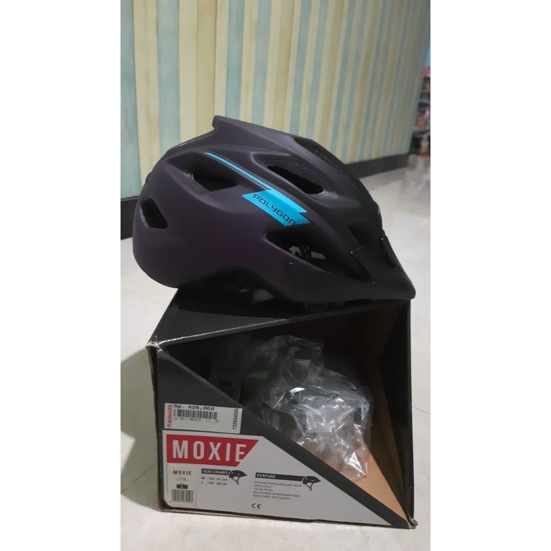 Helm sepeda polygon