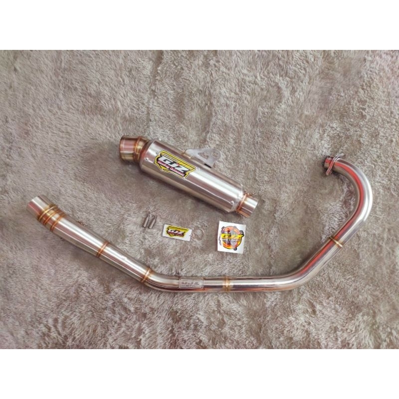 Knalpot Original Gjz Racing Exhaust Vixion Old Vixion New Nvl Nva Roadrace