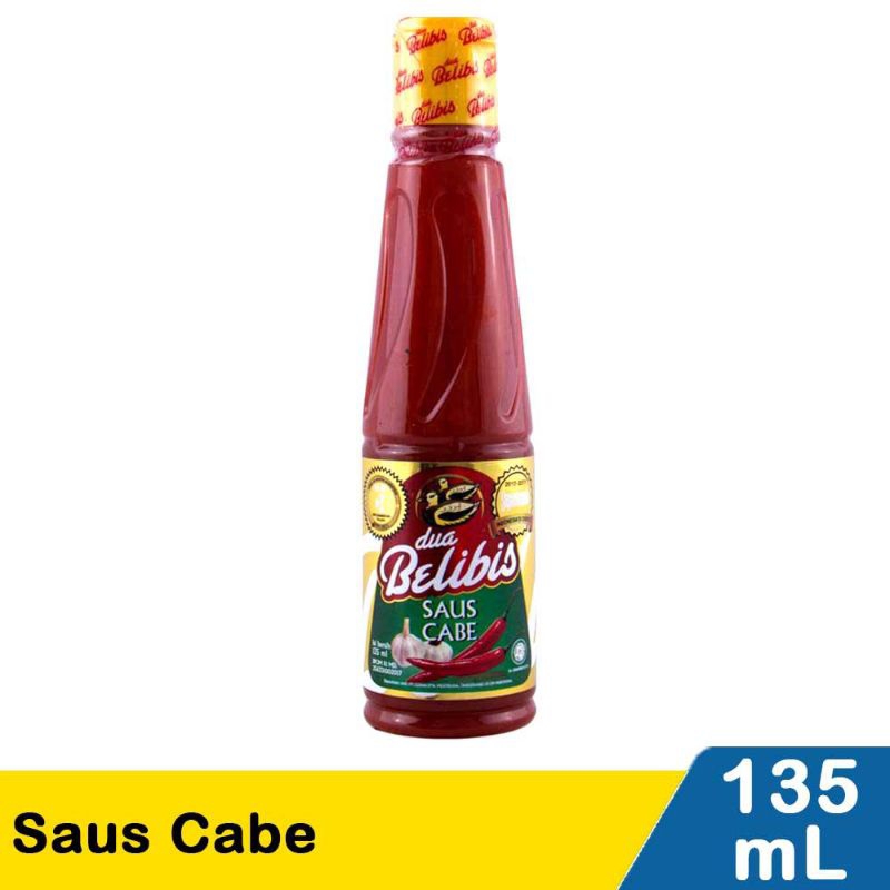 

Saos/Saus Dua Belibis Saus Cabe 135ml