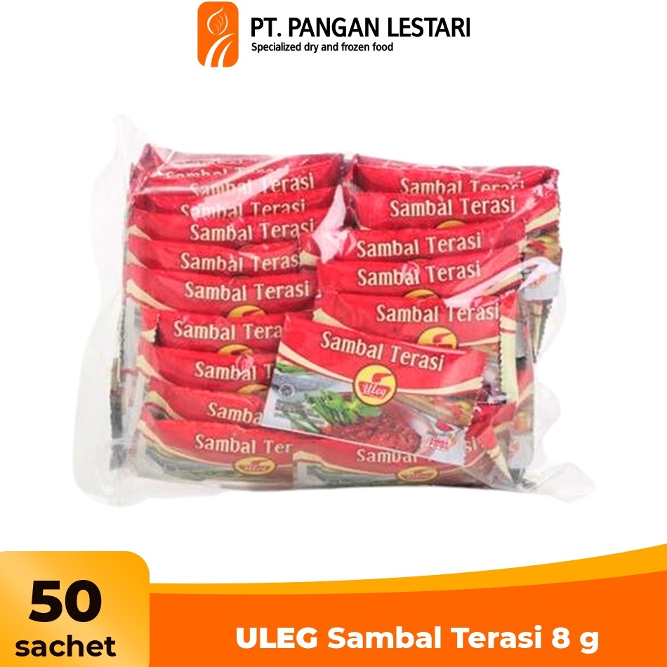

Best Price ULEG Sambal Terasi Sachet Kecil 8 gr x 5 pcs
