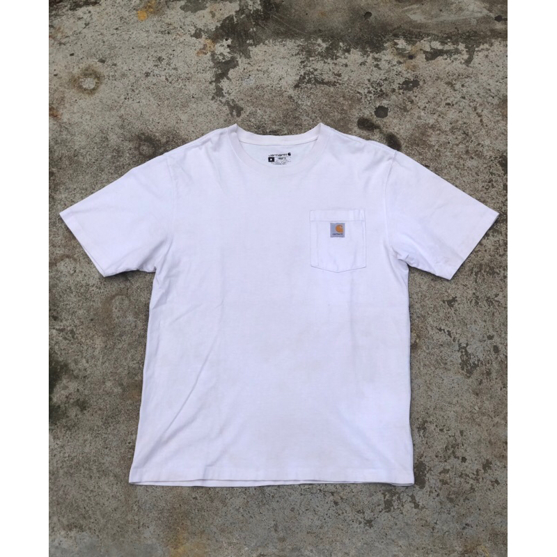 White Carhartt Pocket