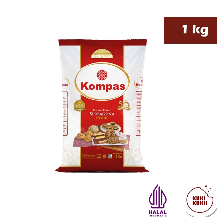 

Diskon Spesial Terigu KOMPAS 1kg Tepung Terigu Kompas 1 kg