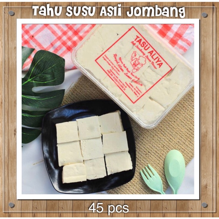 

Suplier1st Tahu Susu Tasu Aliya asli Jombang 45 pcs