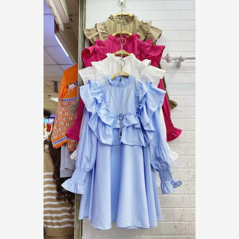 Zara ruffle Dress ld 110