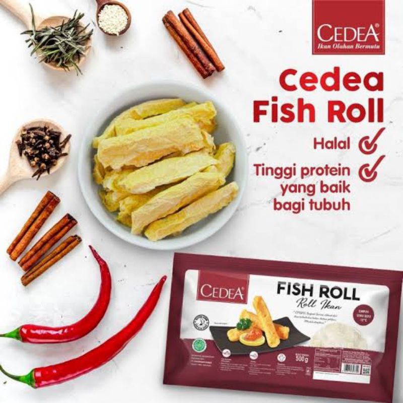 

Fish Roll Cedea 500 gr (Frozen Food)