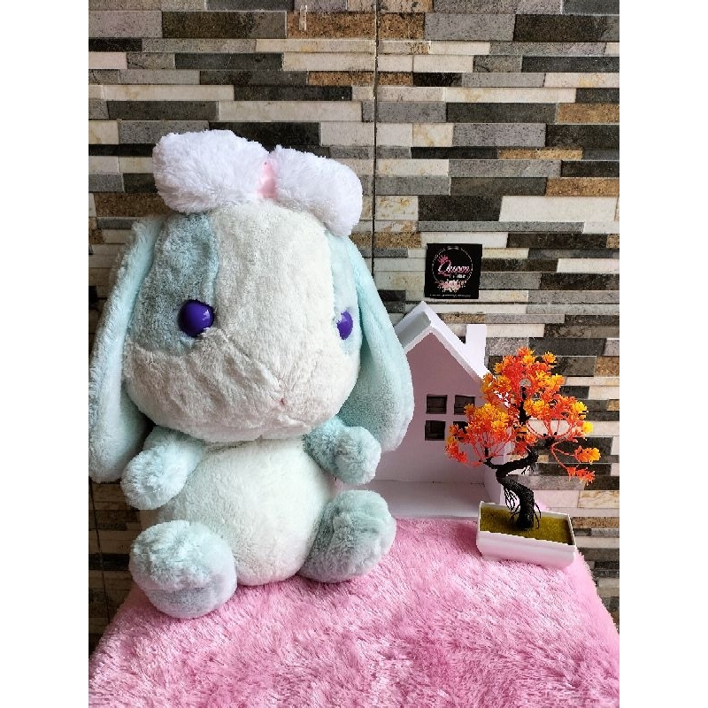 Boneka loopy jumbo mata ungu