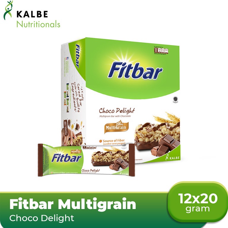 

Memang Keren Fitbar Choco Delight 12x2gr Multigrain