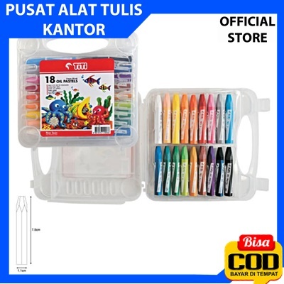 

Crayon Joyko 48 warna, krayon 48 warna titi