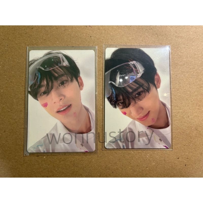 TAKE ALL PC Photocard Seventeen Mingyu fts Carver cemong face the sun goggles