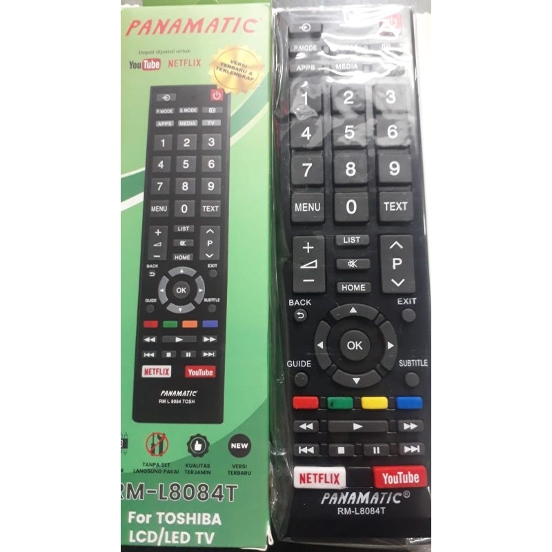 Remot Tv LED smart Toshiba