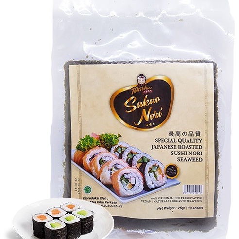 

Spesial Promo NEW TOKINORI SAKAO NORI 1 SHEET 25 GRAM 1LEMBAR