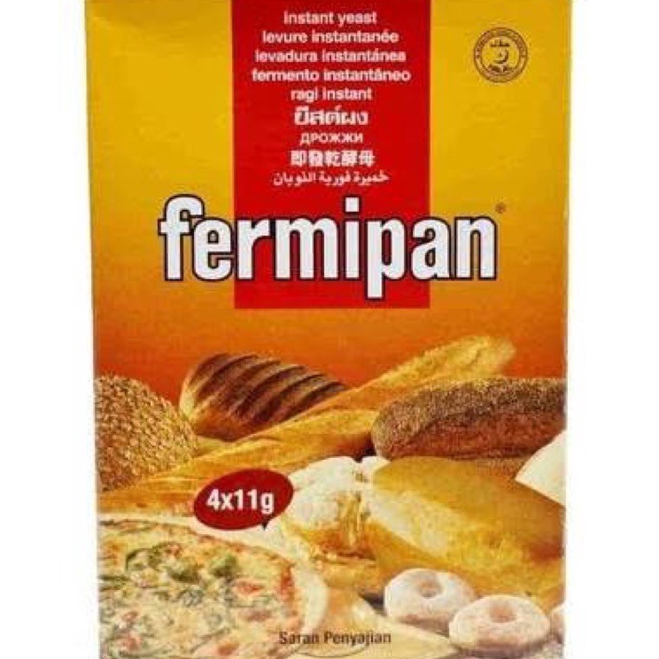 

Buy Now Fermipan Ragi instant 1 box isi 4 x 11gr sachet