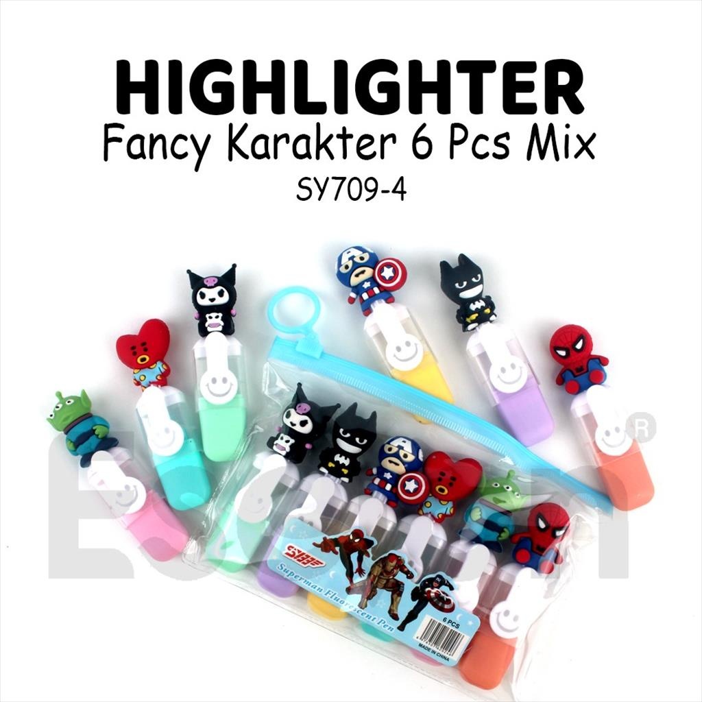 

Stabilo Boneka Pony Avenger / Highlighter Fancy Karakter Lucu / Penanda Stabilo Warna Pastel
