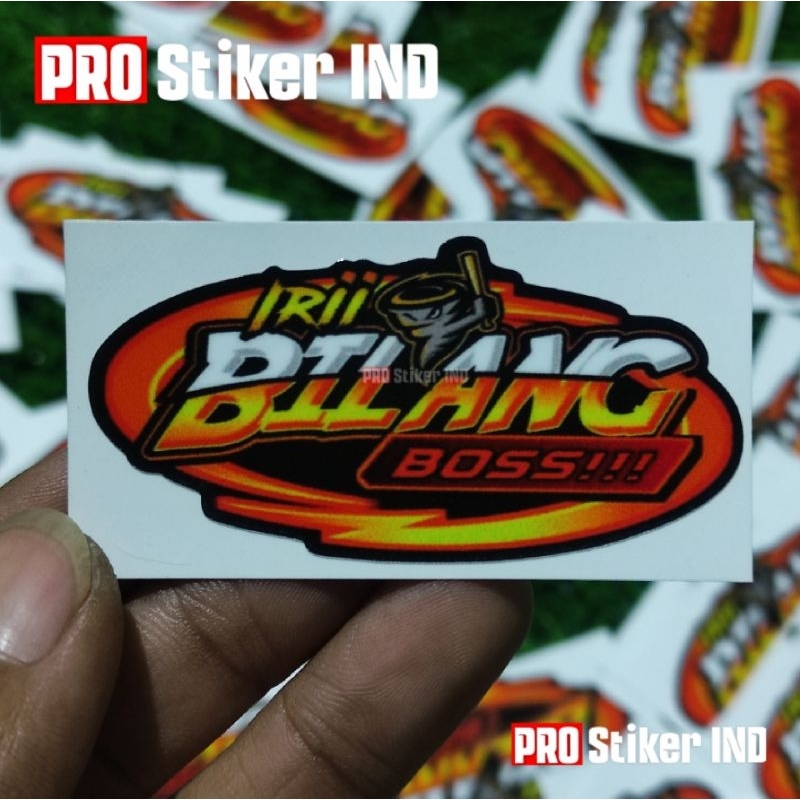 

Stiker iri bilang bos