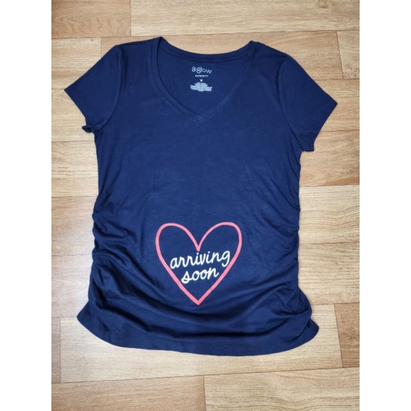 KAOS WANITA A:GLOW LENGAN PENDEK BIRU DONGKER