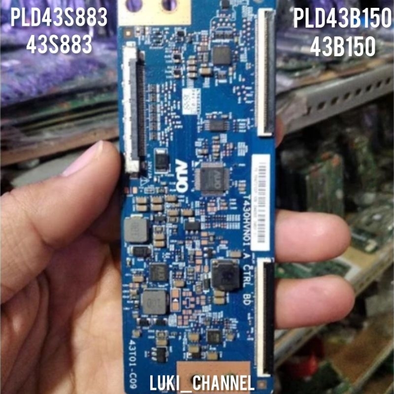 TCON TV LED POLYTRON PLD43S883 PLD43B150 43S883 43B150