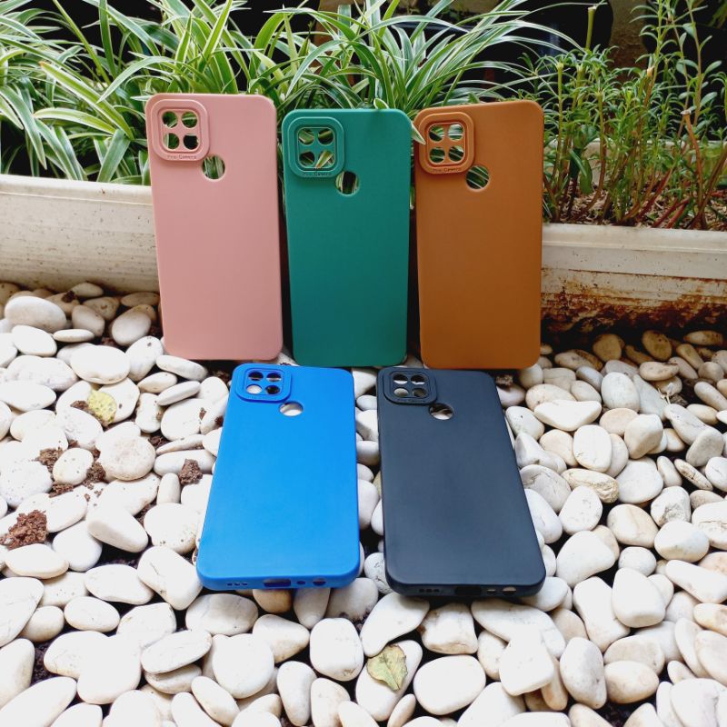 Softcase Oppo A15 CPH2185 Case Glossy Koper Oppo CPH 2185 Cemera Pro