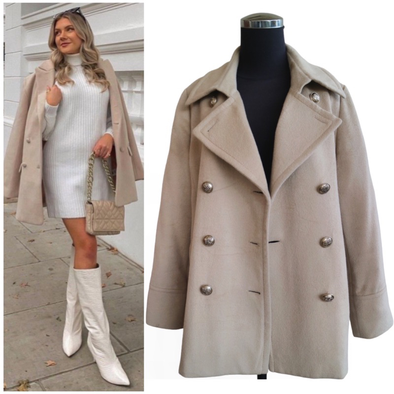 Coat wool brand 22 Octobre