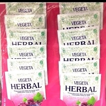 

Vegeta herbal perpapan isi 12 scht