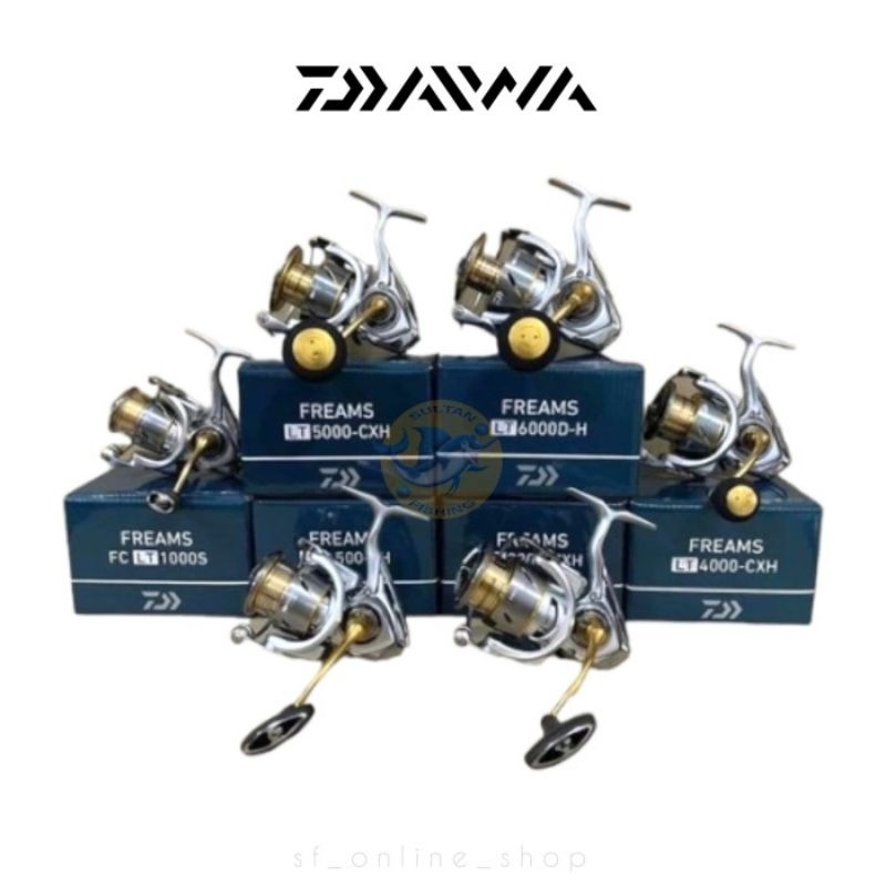Reel DAIWA FREAMS 2021 LT 2500 3000 4000 5000 6000 Power Handel - 21 LT 3000