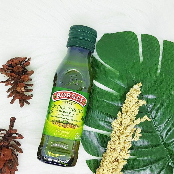 Borges Extra Virgin Olive Oil 125 ml ( Minyak Zaitun Borges 125 ml )
